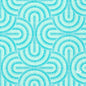Turquoise and mint blue geometric napkins with radial, fine lines creating a textured, symmetrical pattern. Duni GmbH "Breeze Mint Blue Napkins" 33x33 cm, pack of 50 pieces.