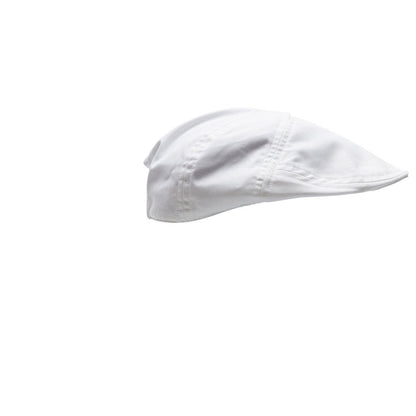 Flat cap flat caps, white