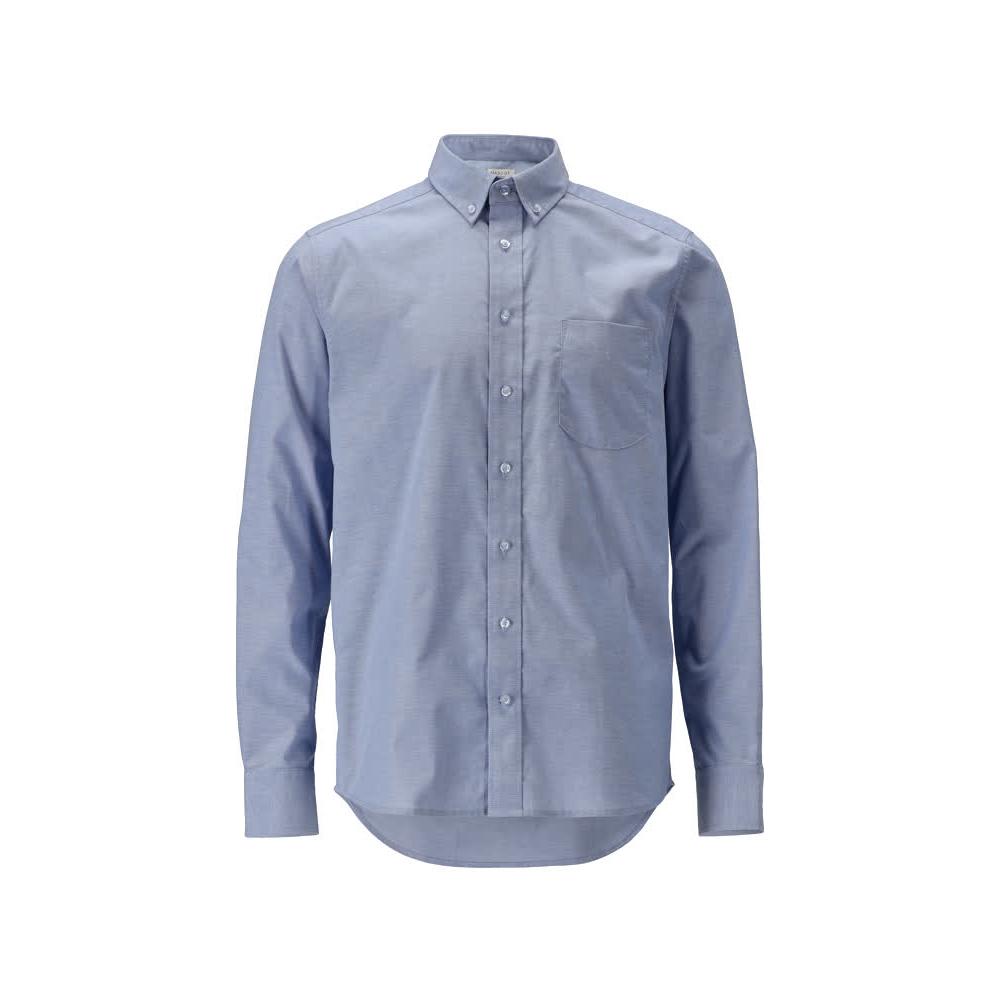 Shirt, slim fit, stretch, light blue