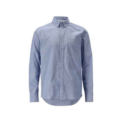 Shirt, slim fit, stretch, light blue
