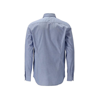 Shirt, slim fit, stretch, light blue