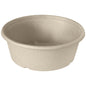 The Duni GmbH Classic Bowl 1200 ml, coated Brown Bagasse BAT/PLA (194x194x65 mm), is an environmentally friendly disposable packaging, ideal for convenient serving of meals; available in packs of 40 pieces.