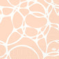 Modern abstract peach-white pattern with dotted and dashed accents creates a stylish look - ideal for high-quality paper napkins, like the Duni GmbH napkins 33 cm 3-ply 1/4-fold Ocean Pink paper napkins (pack, 50 pieces).