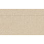 The rectangular beige napkin from Duni GmbH made from recycled material with a thin upper line measures 33x32 cm. The eco-friendly package contains 750 napkins; the surface is slightly textured and the background is solid color.