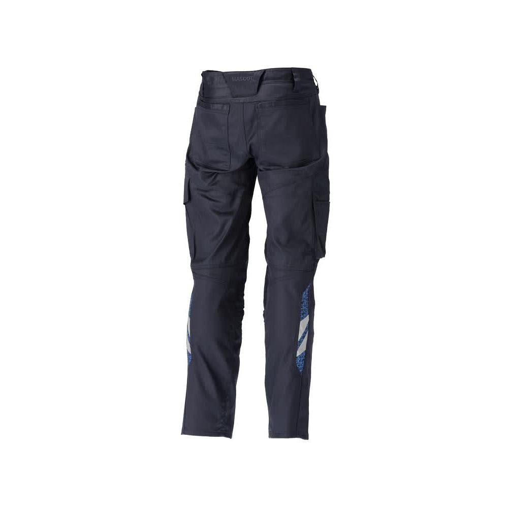 Trousers with knee pockets, cotton+, light trousers