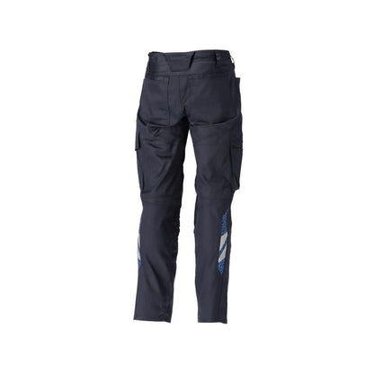 Trousers with knee pockets, cotton+, light trousers