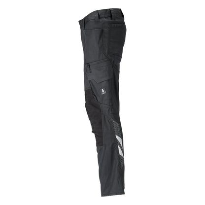 Trousers with knee pockets, cotton+, light trousers