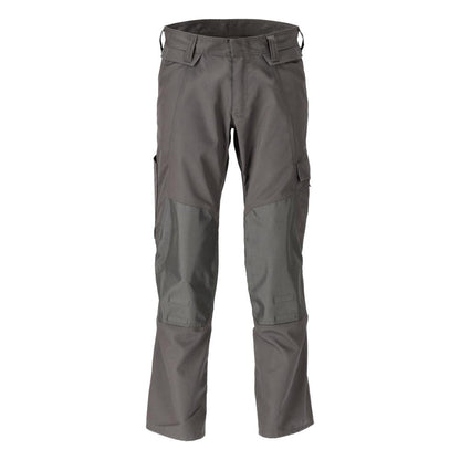 Trousers with knee pockets