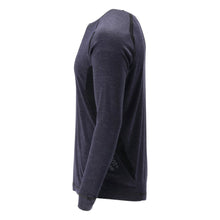 Functional undershirt, wool undershirt Multisafe, black-blue
