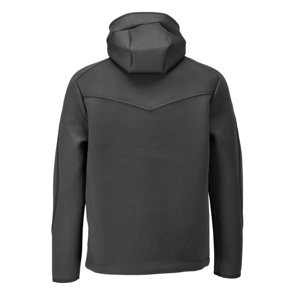 Soft shell jacket, hood, modern fit soft shell jacket