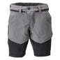 Shorts, stretch, light weight shorts, anthracite grey/black