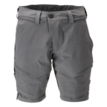 Shorts, stretch, light weight shorts, charcoal gray