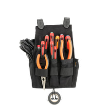 Hanging bag, electrician hanging bags size ONE, black | Pack (1 piece)