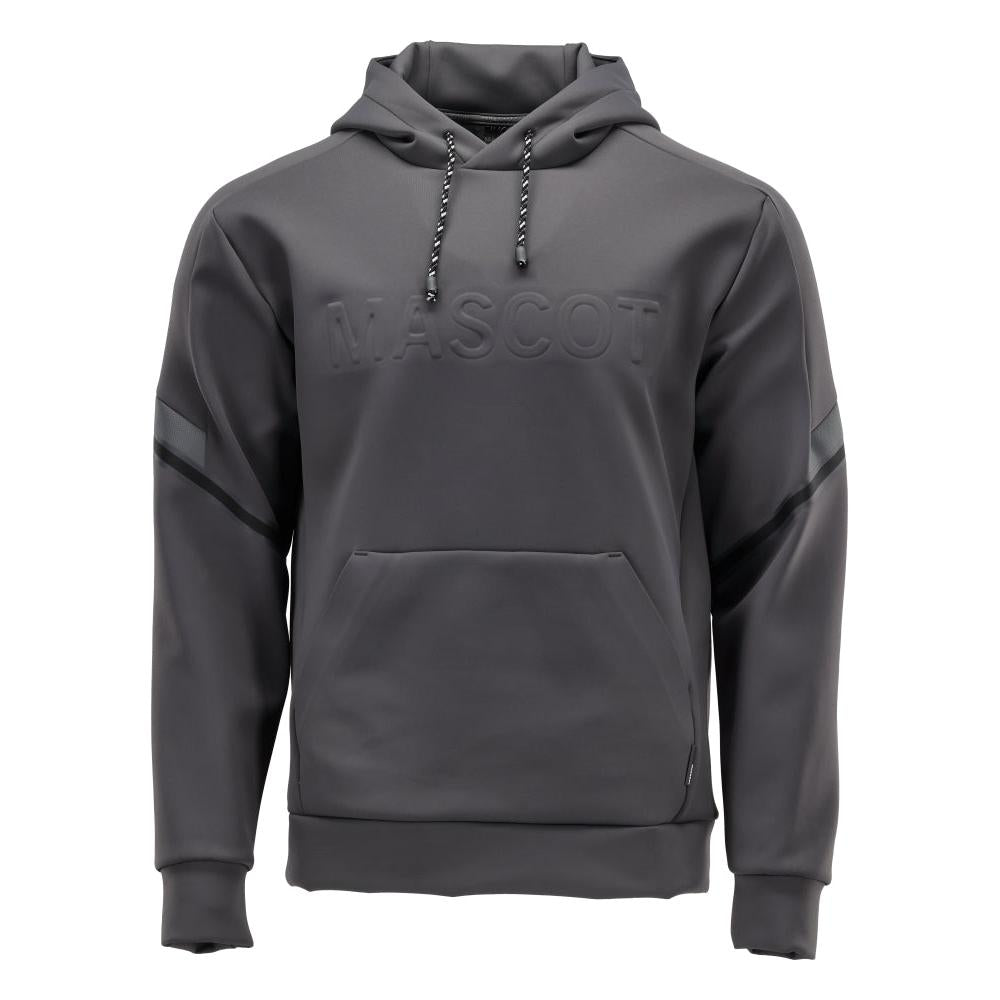 Fleece hooded sweatshirt with MASCOT logo hooded sweatshirt