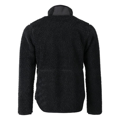 Fiber fur jacket with zipper Fiber fur jacket