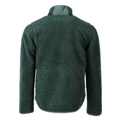 Fiber fur jacket with zipper Fiber fur jacket