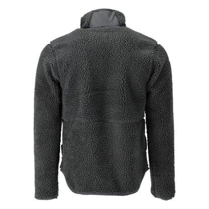 Fiber fur jacket with zipper Fiber fur jacket