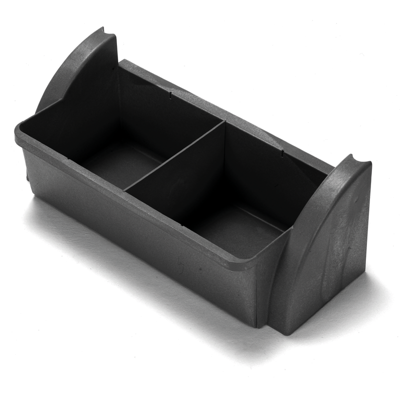Numatic storage tray narrow with compartments, black, reflo | Pack (1 piece)
