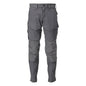 Pants with knee pockets, ULTIMATE STRETCH pants, anthracite gray