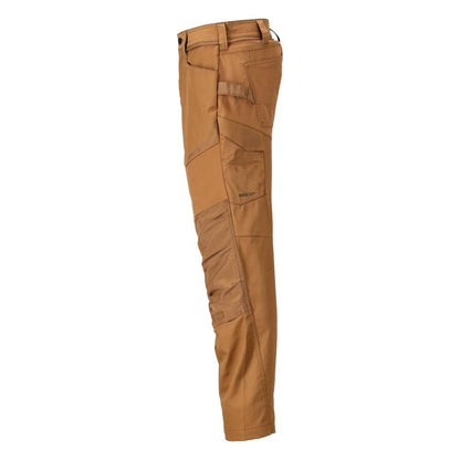Trousers with knee pockets trousers, nut brown