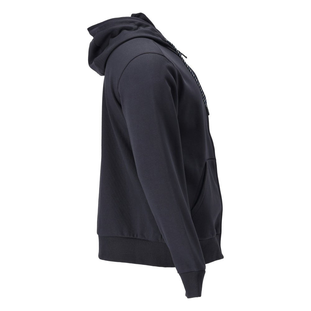 Hooded sweatshirt with zip hooded sweatshirt
