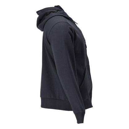 Hooded sweatshirt with zip hooded sweatshirt
