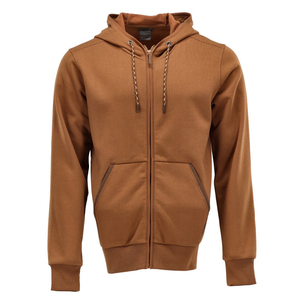 Hooded sweatshirt with zip hooded sweatshirt