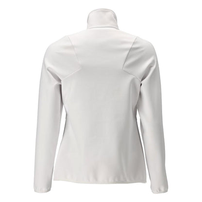 Fleece pullover with zip, women's microfleece jacket
