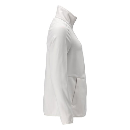 Fleece pullover with zip, women's microfleece jacket