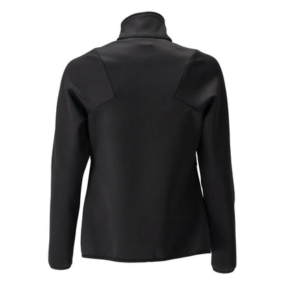 Fleece pullover with zip, women's microfleece jacket