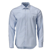 Shirt, modern fit, light blue/white