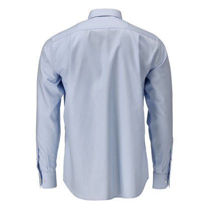 Shirt, modern fit, light blue/white