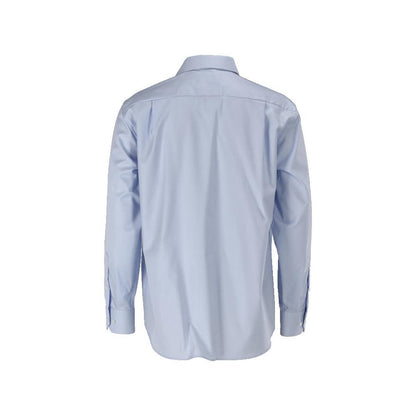 Shirt, classic fit, light blue/white