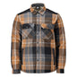 Shirt, checked, fiber fur lining, thermal shirt