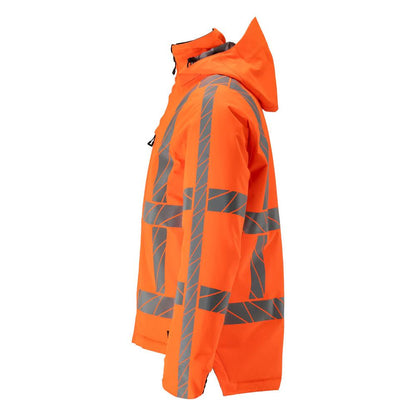 Winter jacket with CLIMASCOT® lining Winter jacket, hi-vis orange
