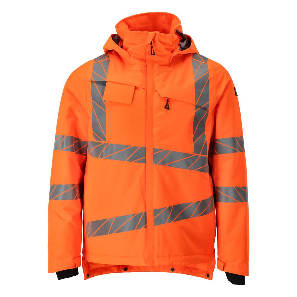 Winter jacket with CLIMASCOT® lining Winter jacket, hi-vis orange