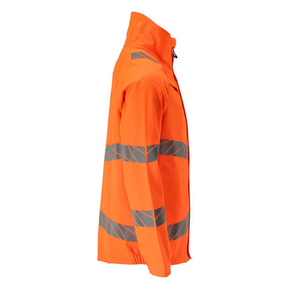 Jacket, stretch inserts work jacket, hi-vis orange