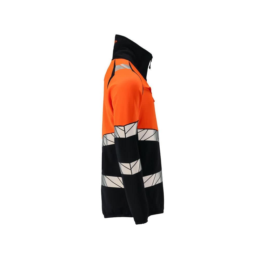 Fleece pullover with zip microfleece jacket