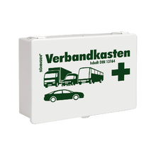ST White Automotive First Aid Kit with Standard Contents, DIN 13164