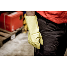 NITRAS YELLOW CLEANER, chemical protection gloves, yellow