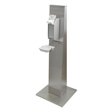 The Ophardt stainless steel column from Diversey Deutschland GmbH & Co. OHG is a stainless steel column for Soft Care Man dispensers with a stable, rectangular base and a wide base for stable, free-standing dispensing of hand sanitizers. Packaging: 1 piece.
