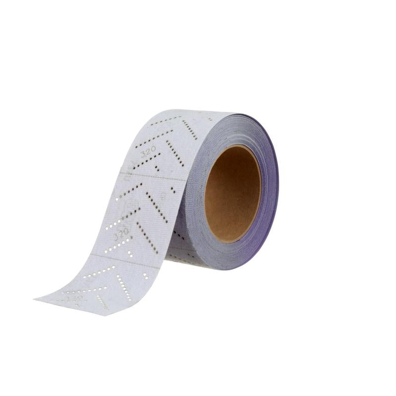 3M™ Cubitron™ II Hookit™ sanding strips 737U on roll, 70 mm x 12 m, multihole, 320+, 51436 | Pack (1 roll)