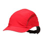 3M™ First Base™ 3 Bump Cap 2030616, Classic, Red, Short Peak, 55mm | Pack (1 piece)