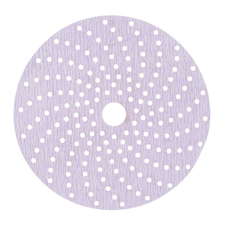 3M™ Hookit™ Purple Premium Sanding Disc 334U, 150 mm, Multihole, P500, 50534 | Pack (100 pieces)