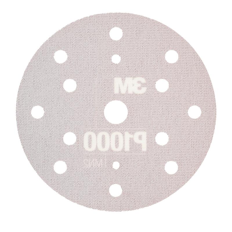3M™ Hookit™ Flexible Sanding Disc 270J, 150mm, 15 Holes, P1000, 34421 | Cardboard box (1 piece)