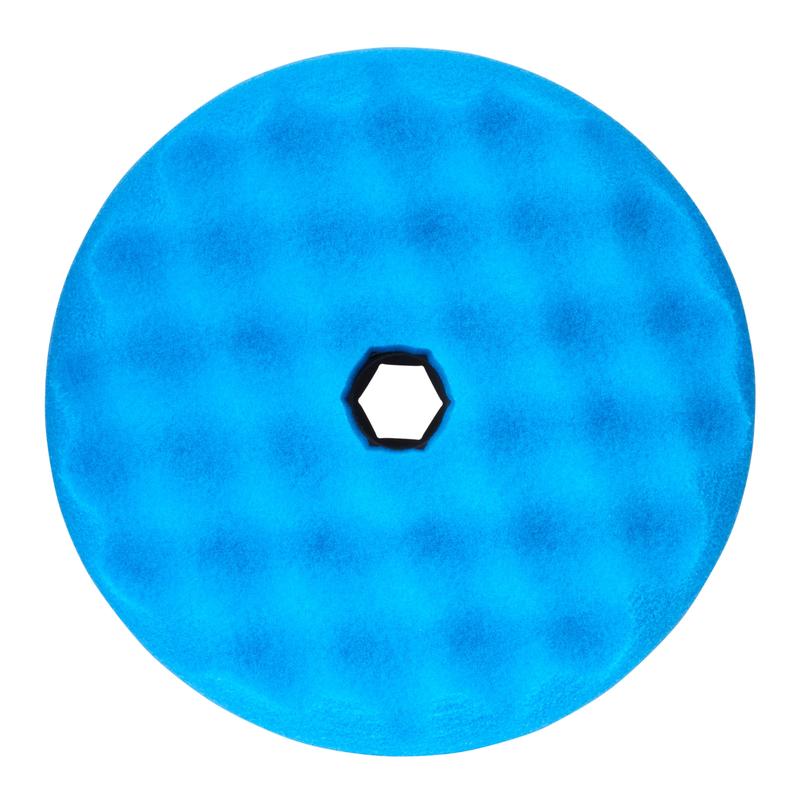 3M™ Perfect-It™ Ultrafina SE anti-hologram polishing foam, Quick Connect, double-sided dimpled, blue, 150 mm, 50880 | Pack (1 piece)