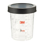 3M™ PPS™ Outer cup with screw ring, Midi, 400 ml, 16122 | Pack (400 ml)