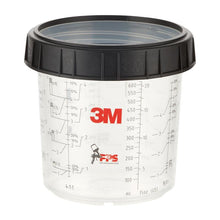 3M™ PPS™ External Cup with Screw Ring, Standard, 650 ml, 16001 | Pack (1 set)