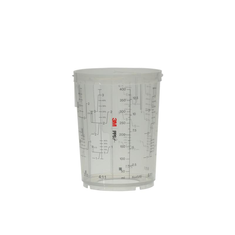 3M™ PPS™ Series 2.0 Cup, Medium, 400 ml, 26122 | Cardboard box (4 packs)