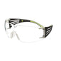 3M™ SecureFit™ 400 Reader Safety Glasses, Black/Green Temples, Anti-Scratch/Anti-Fog Coating, +2.0 Power Clear Lens, SF420AS/AF-EU, 20 per pack | Pack (1 piece)